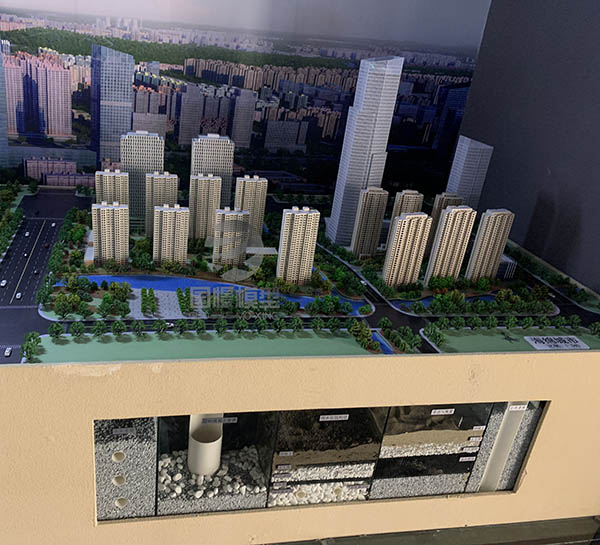 桂平市建筑模型